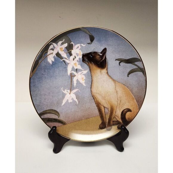 12 IRENE SPENCER 1989/Hamilton CAT Collection Country Plates - Picture 4 of 16